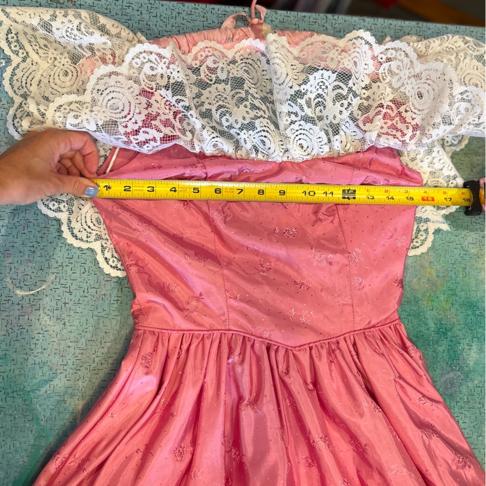 Vintage 70s Country Romantic Gown - Picture 14 of 16